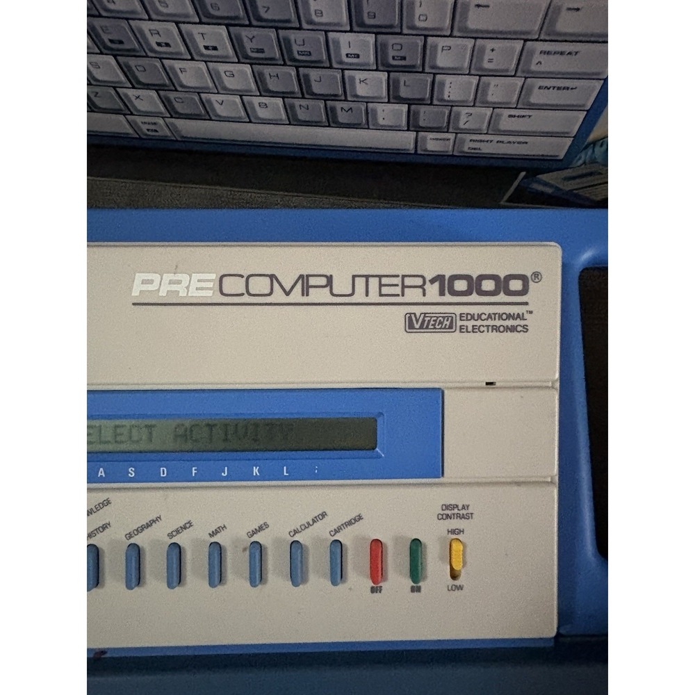VTech PreComputer 1000 Video Technology Educational Electronics Tested - Picture 3 of 11